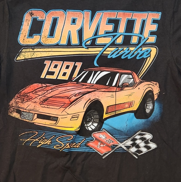 Vintage Corvette Graphic Tee - Picture 2 of 4